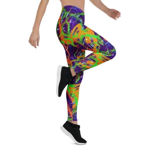 Galactic Acid on a Leggings