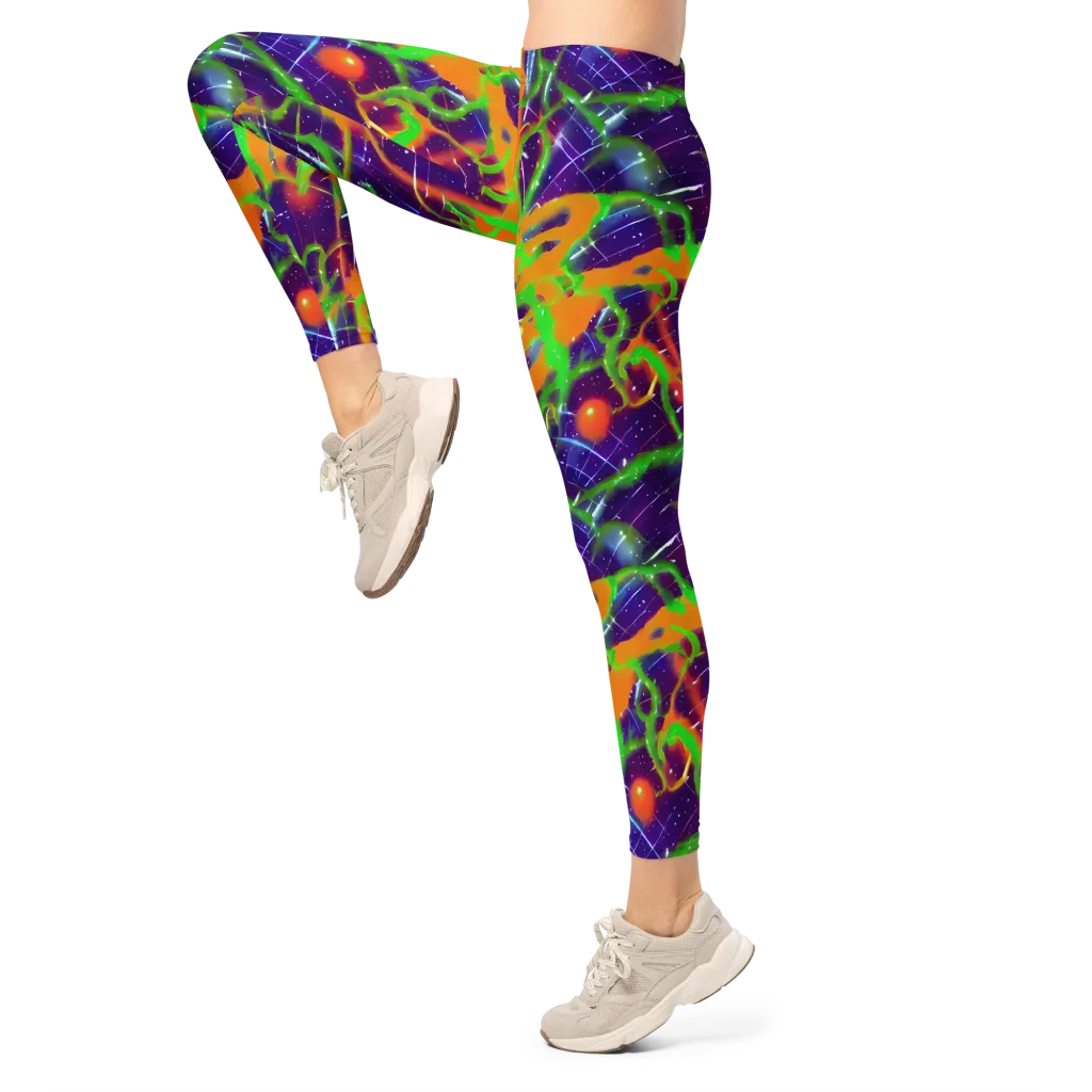 Galactic Acid on Leggings — Left