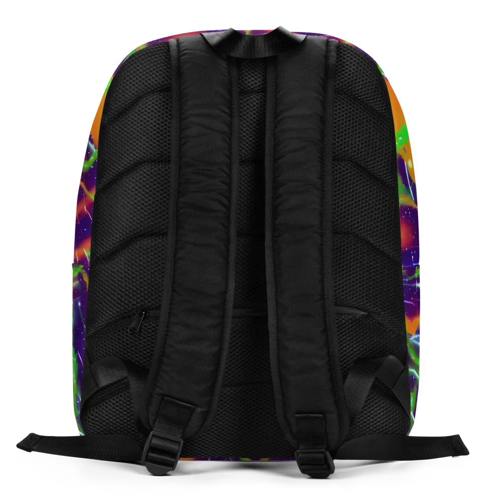 Galactic Acid on Minimalist Backpack — Back