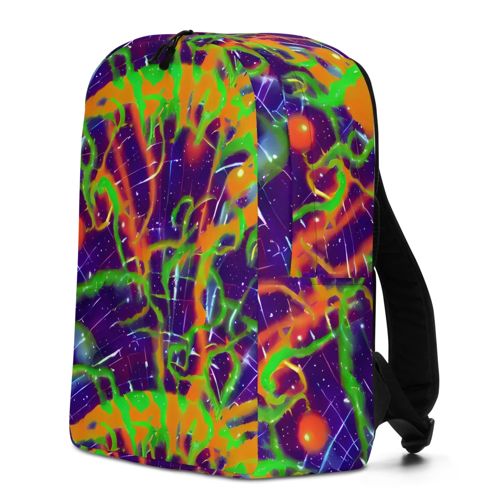 Galactic Acid on Minimalist Backpack — Left
