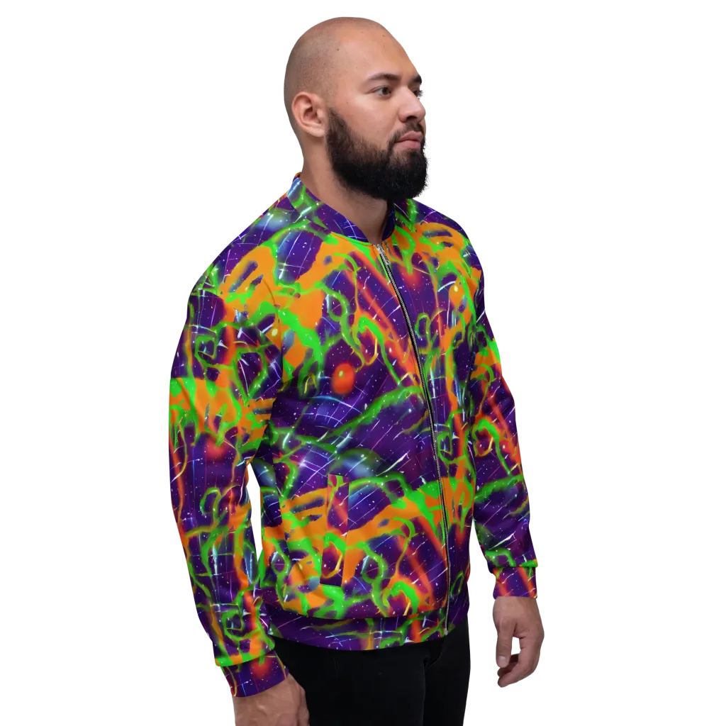 Galactic Acid on Bomber Jacket — Right