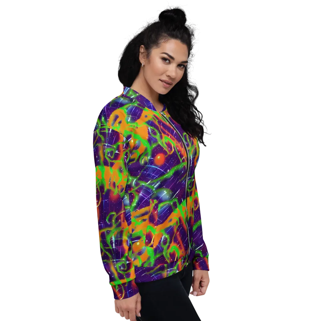 Galactic Acid on Bomber Jacket — Right