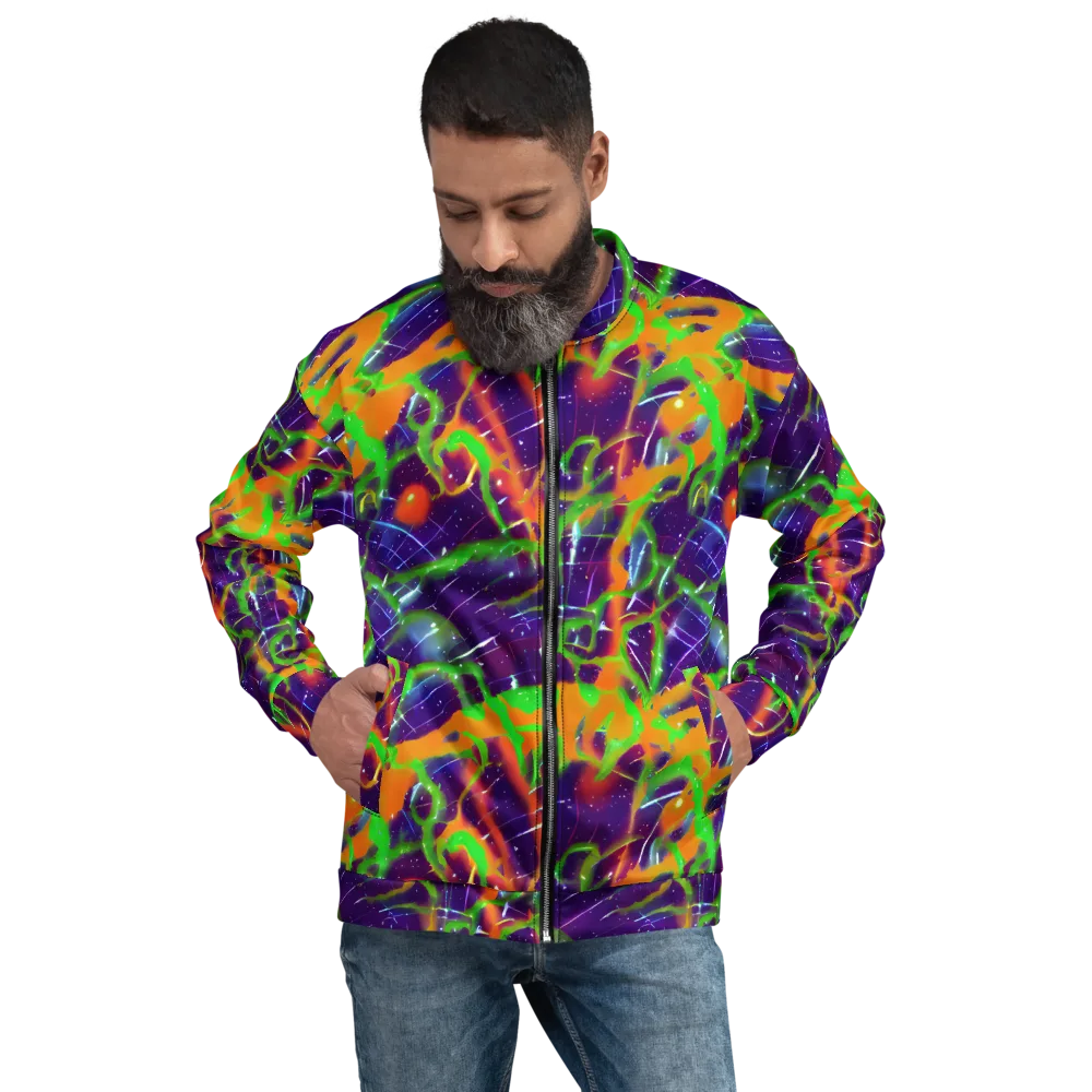 Galactic Acid on Bomber Jacket — Front