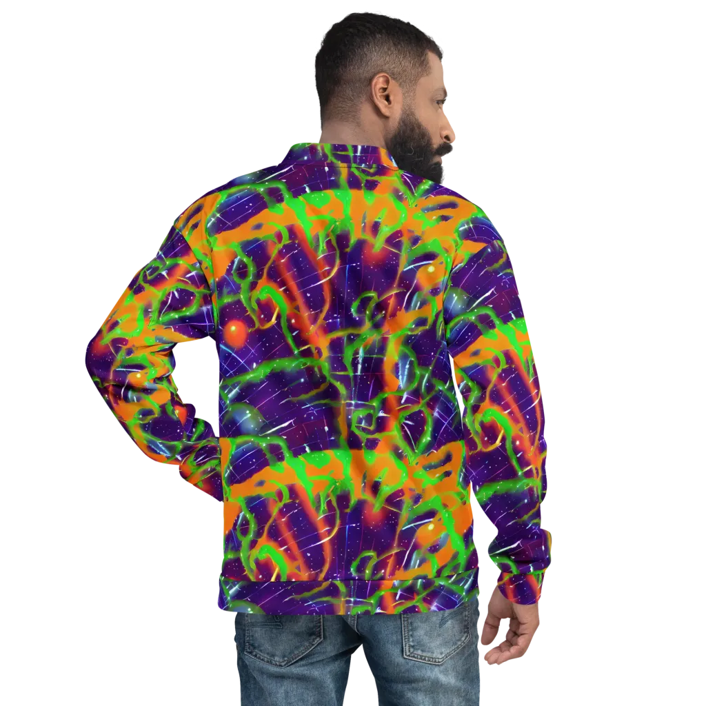 Galactic Acid on Bomber Jacket — Back