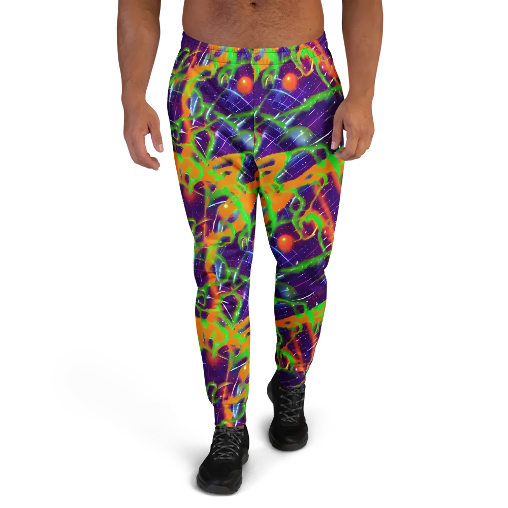Galactic Acid on Men's Joggers — Front