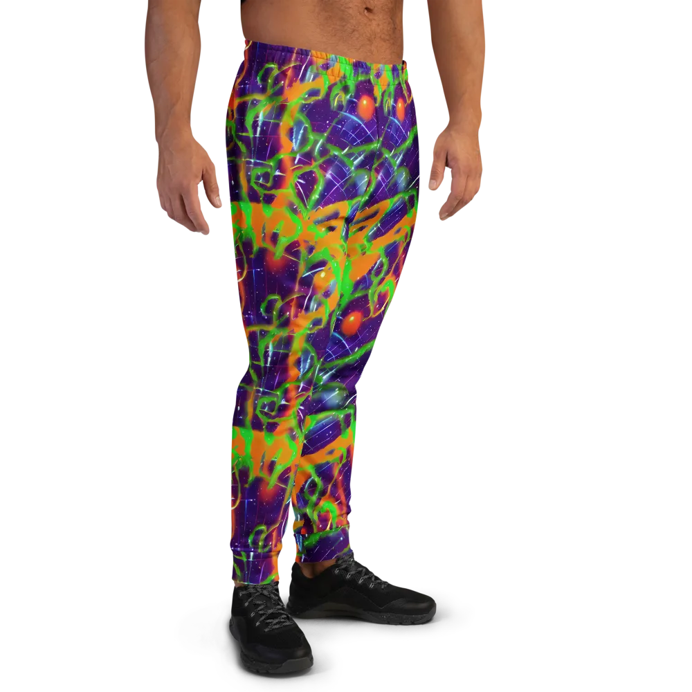 Galactic Acid on Men's Joggers — Right