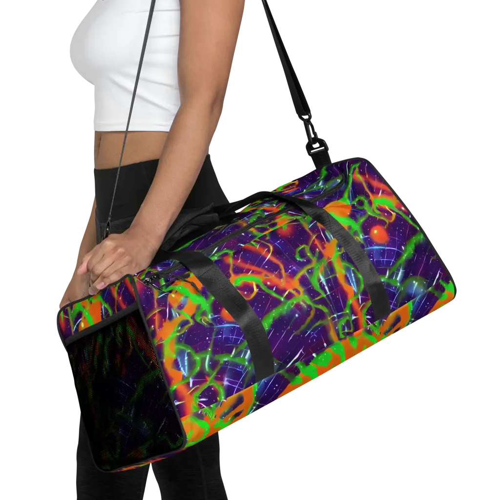 Galactic Acid on Duffle Bag — Front