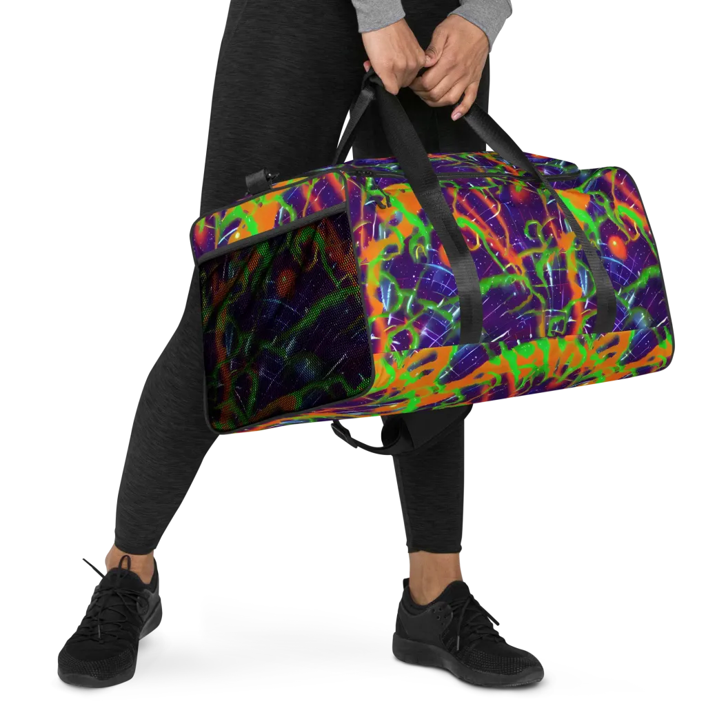 Galactic Acid on Duffle Bag — Right Front