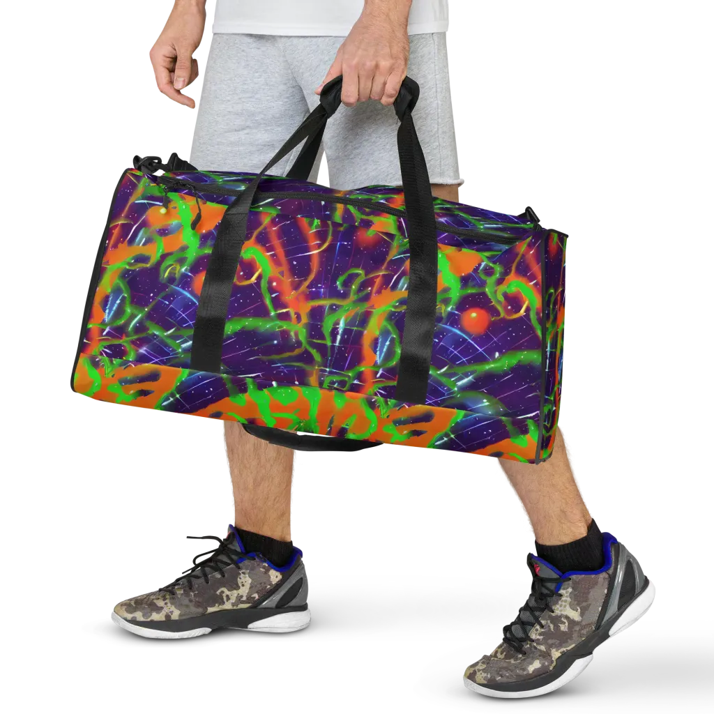 Galactic Acid on Duffle Bag — Front