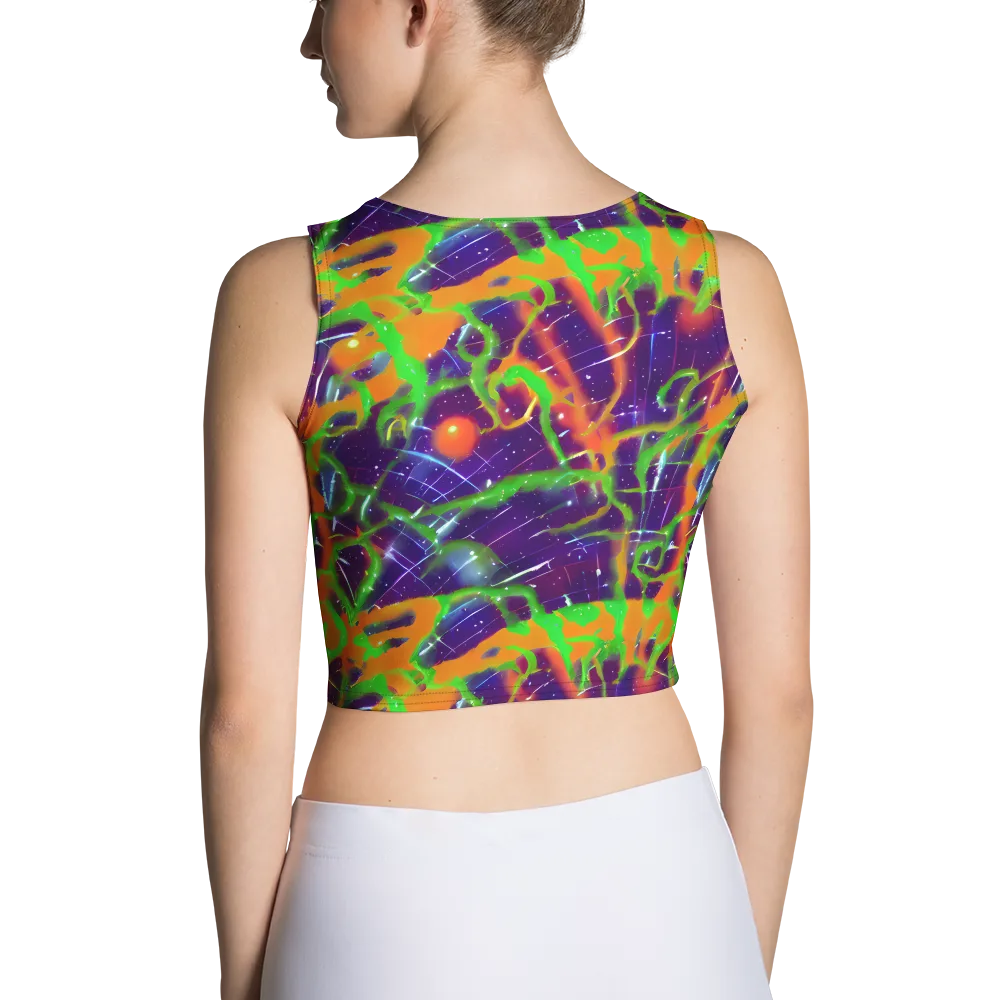Galactic Acid on Crop Top — Back