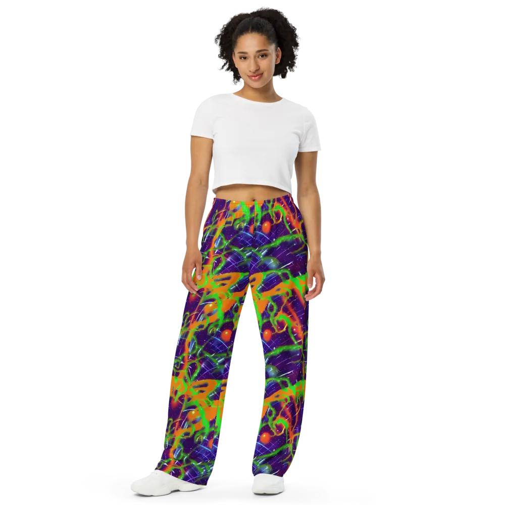 Galactic Acid on Wide-Leg Pants — Front