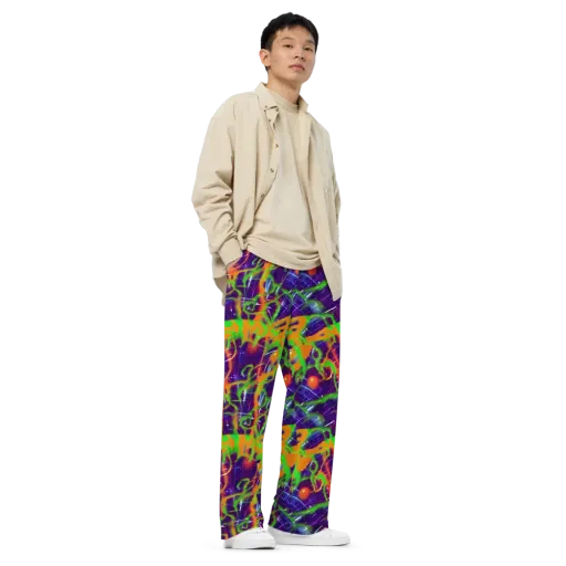 Galactic Acid on a Wide-Leg Pants