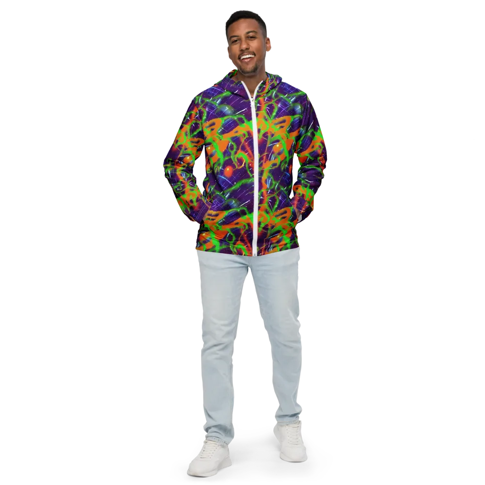 Galactic Acid on Men's Windbreaker — Front