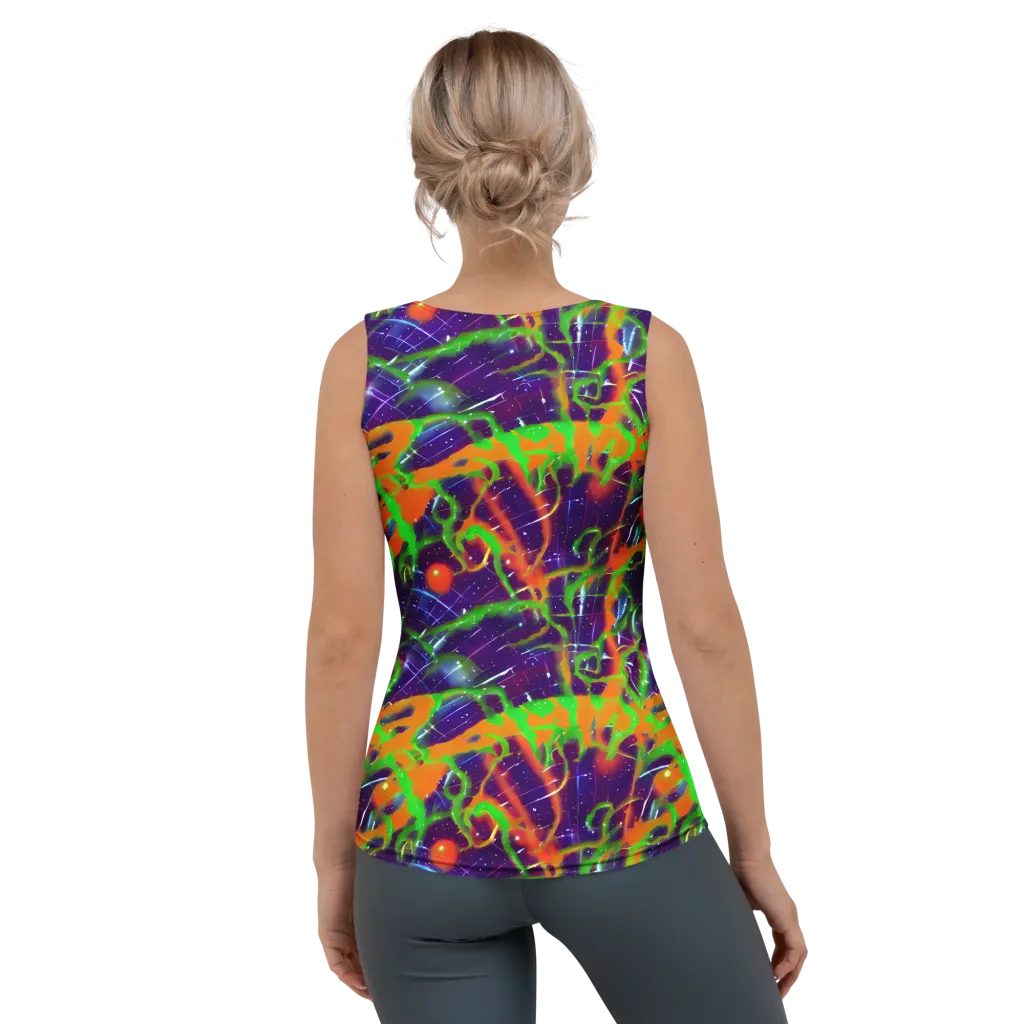 Galactic Acid on Women's Tank Top — Back