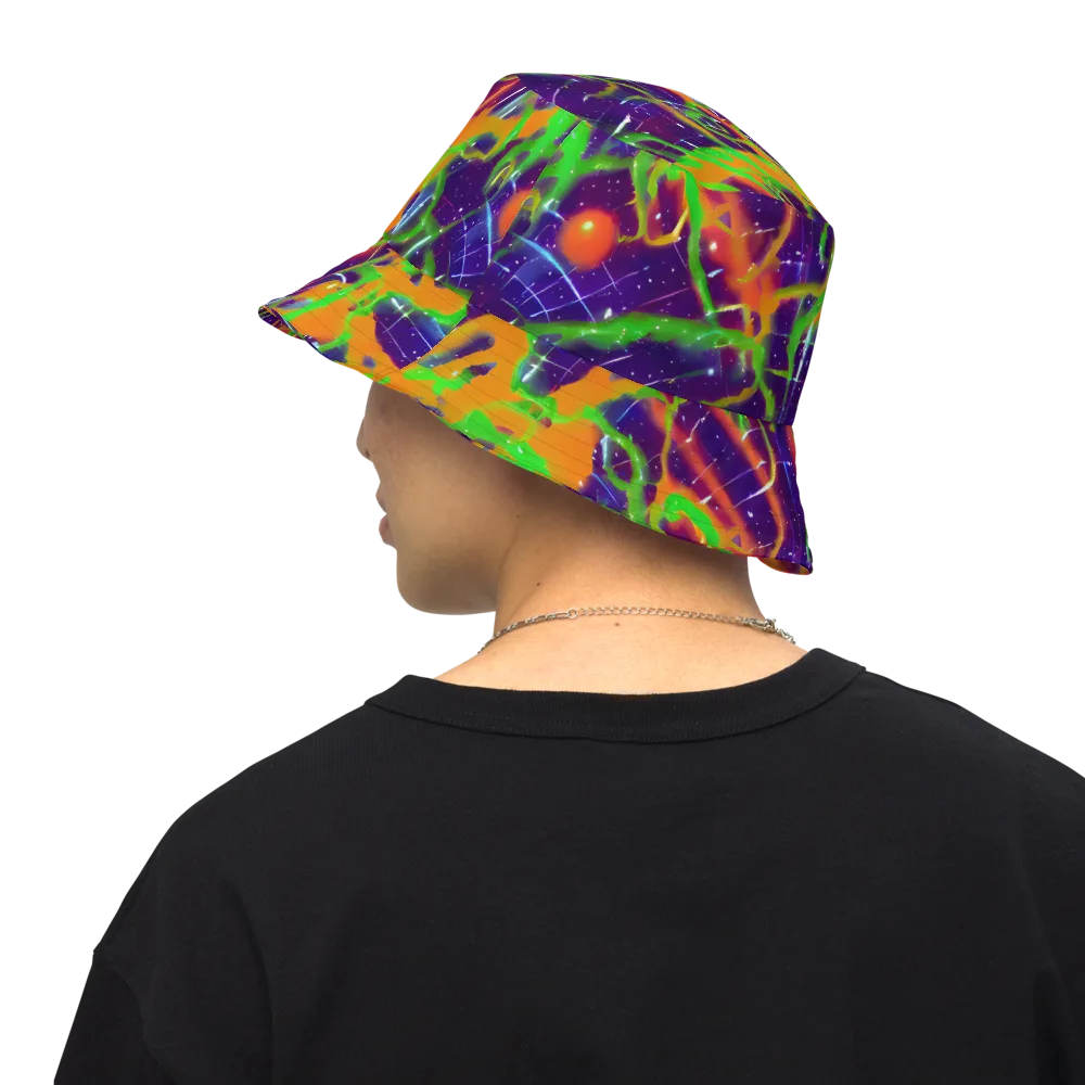 Galactic Acid on Reversible Bucket Hat — Back Inside