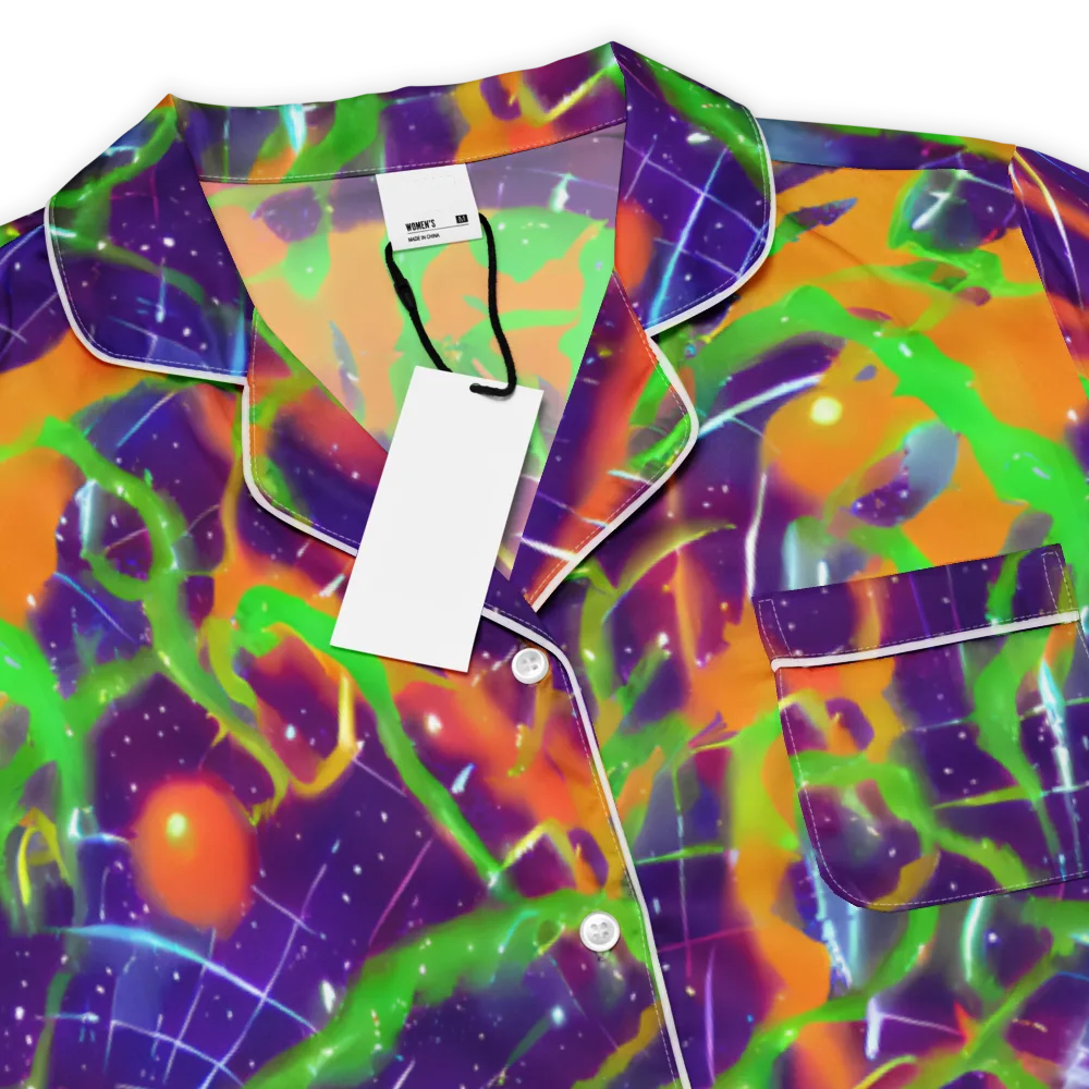 Galactic Acid on Women's Short Sleeve Pajama Top — Product details