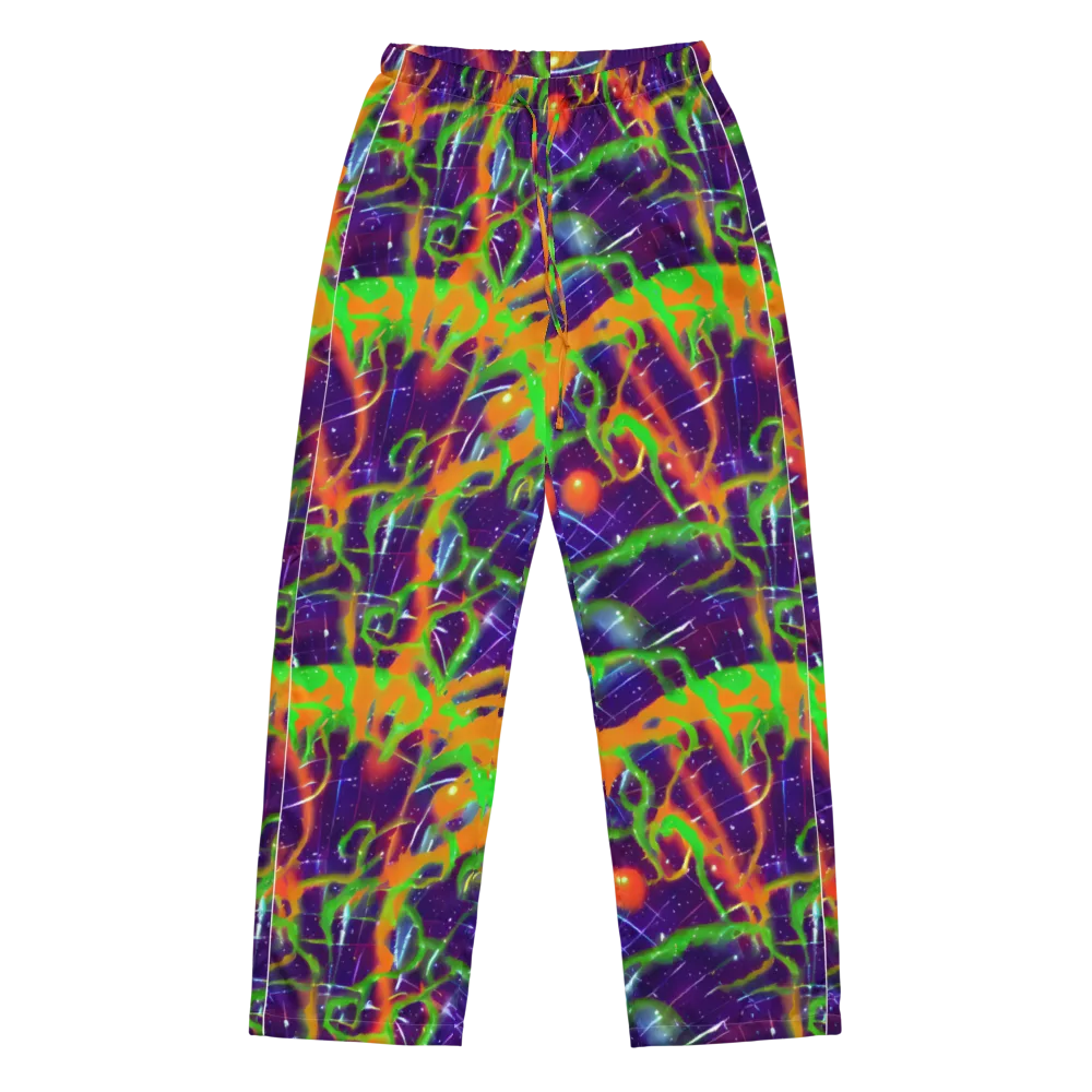 Galactic Acid on Women's Pajama Pants — Front