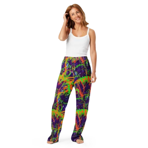Galactic Acid on a Women's Pajama Pants