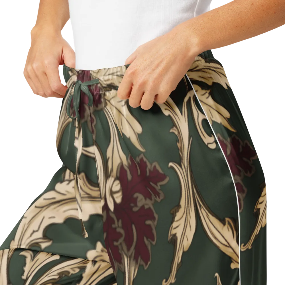 Garnet Scroll on Women's Pajama Pants — Product details