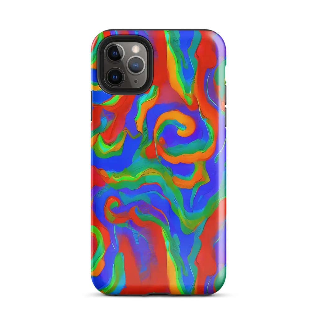Rainbow Rapture on Tough Case for iPhone® — Front