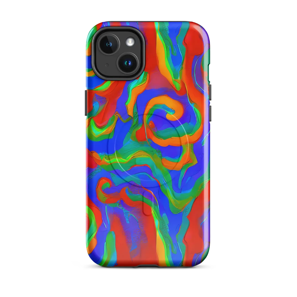 Rainbow Rapture on MagSafe Tough Case for iPhone® — Front