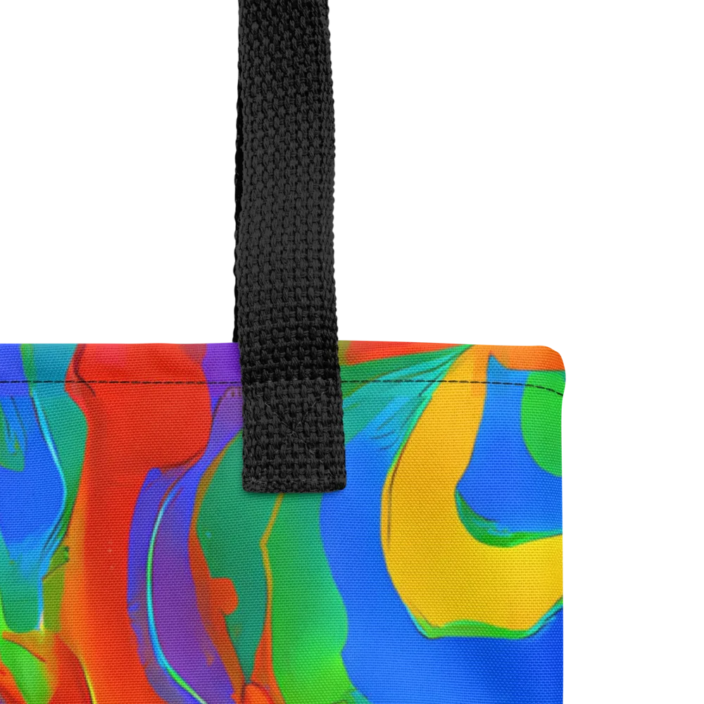 Rainbow Rapture on Tote Bag — Product details