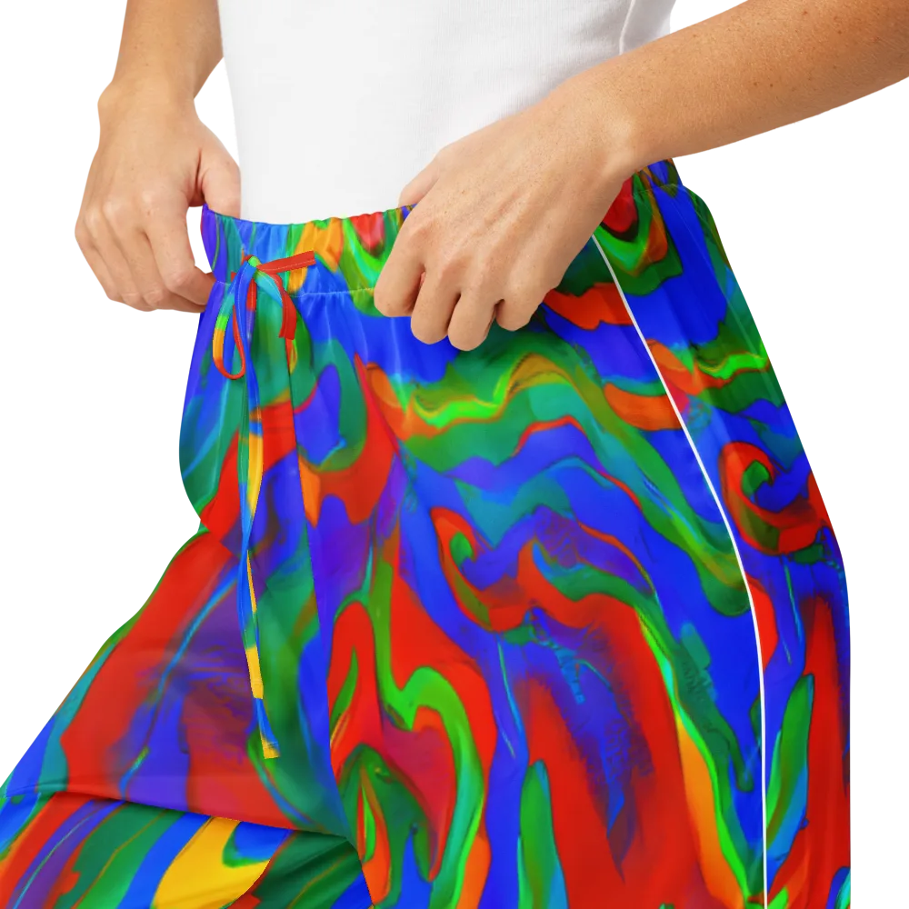 Rainbow Rapture on Women's Pajama Pants — Product details