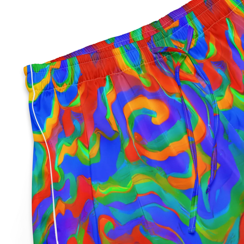 Rainbow Rapture on Women's Pajama Shorts — Product details