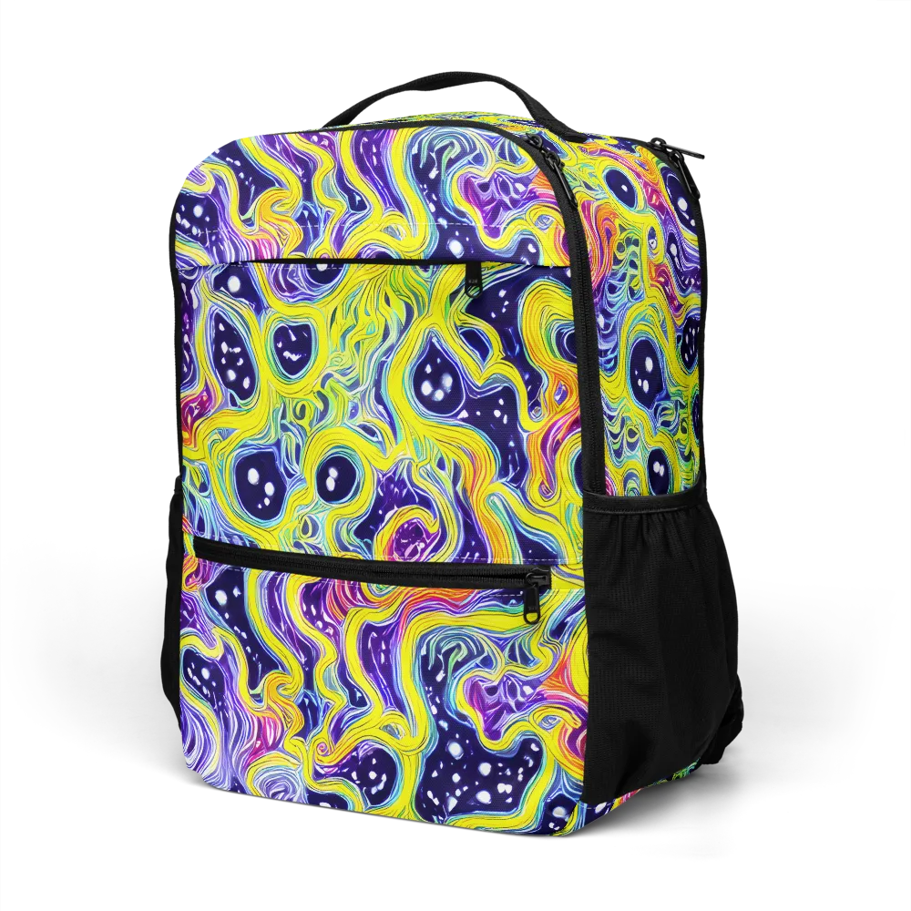 Prismatic Whirlpool on Utility Backpack — Left Front