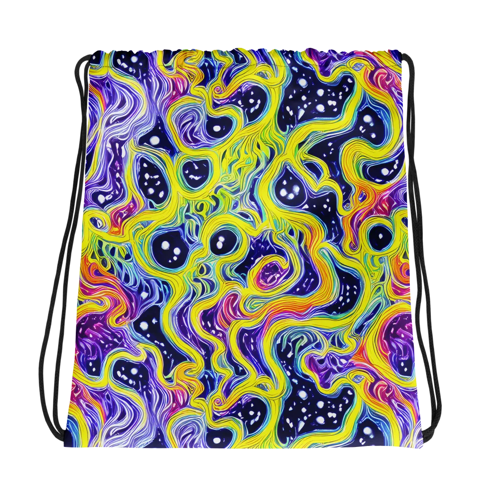Prismatic Whirlpool on Drawstring Bag — Photo