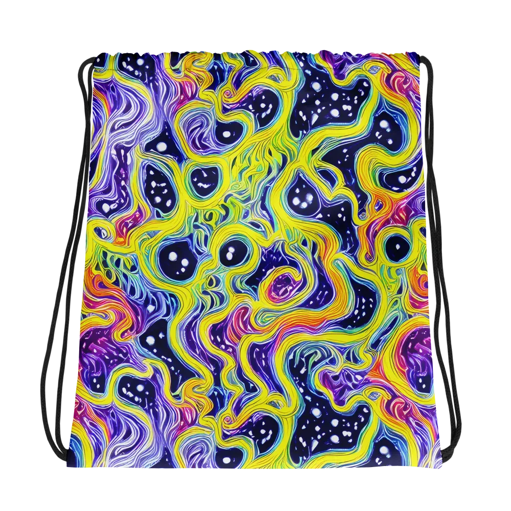 Prismatic Whirlpool on Drawstring Bag — Photo