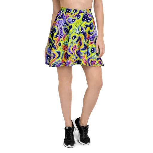Prismatic Whirlpool on a Skater Skirt