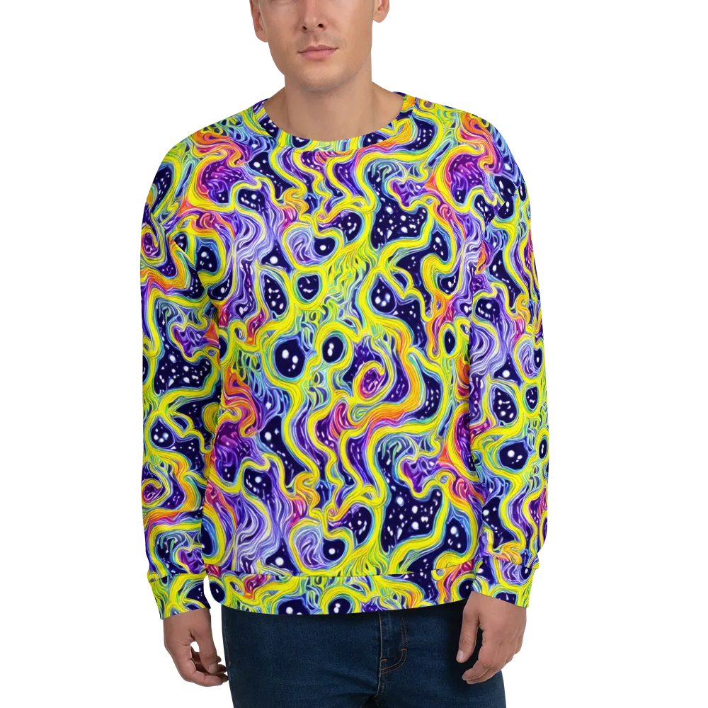 Prismatic Whirlpool on Sweatshirt — Front
