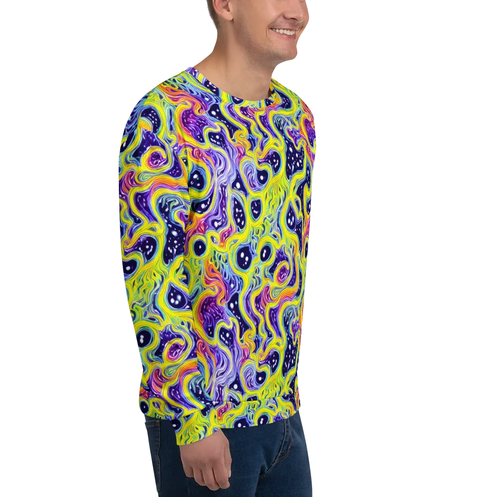 Prismatic Whirlpool on Sweatshirt — Right Front