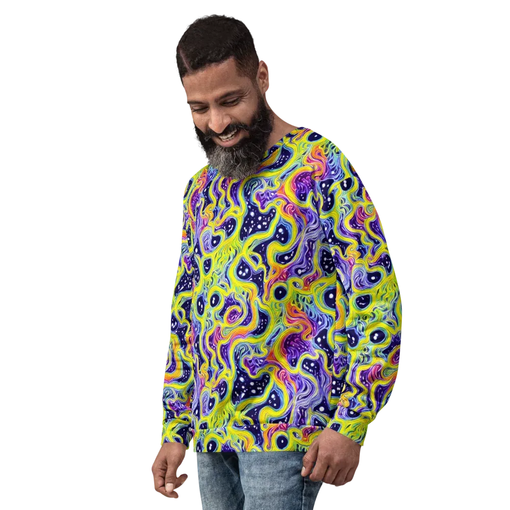 Prismatic Whirlpool on Sweatshirt — Left Front