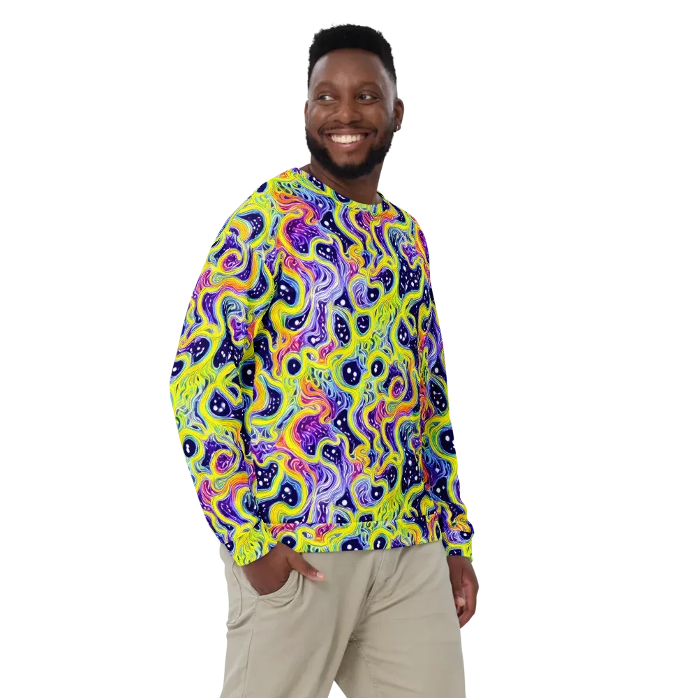 Prismatic Whirlpool on Sweatshirt — Front