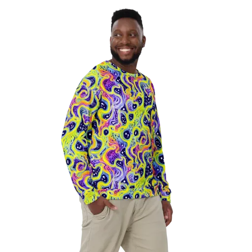 Prismatic Whirlpool on a Sweatshirt