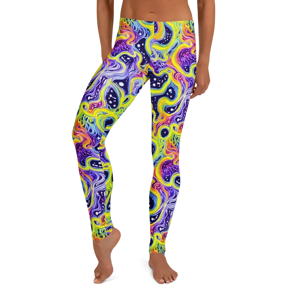Prismatic Whirlpool on Leggings — Front