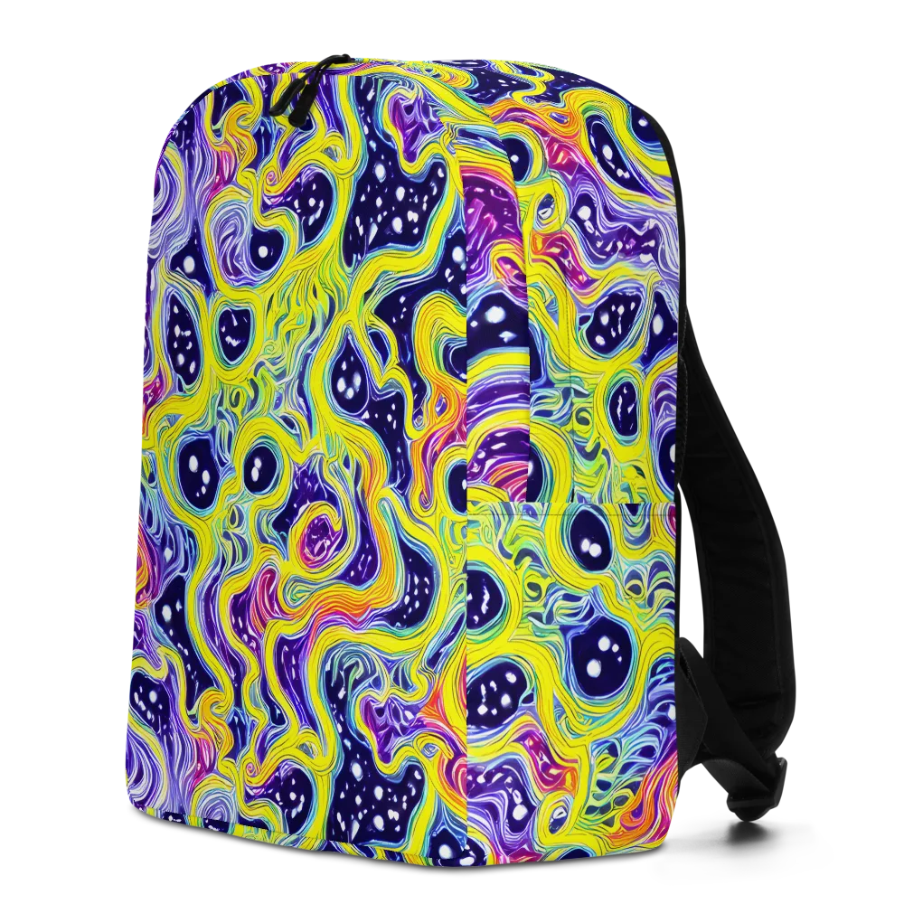 Prismatic Whirlpool on Minimalist Backpack — Left