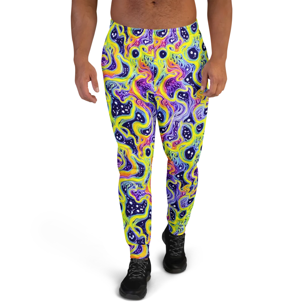 Prismatic Whirlpool on Men's Joggers — Front