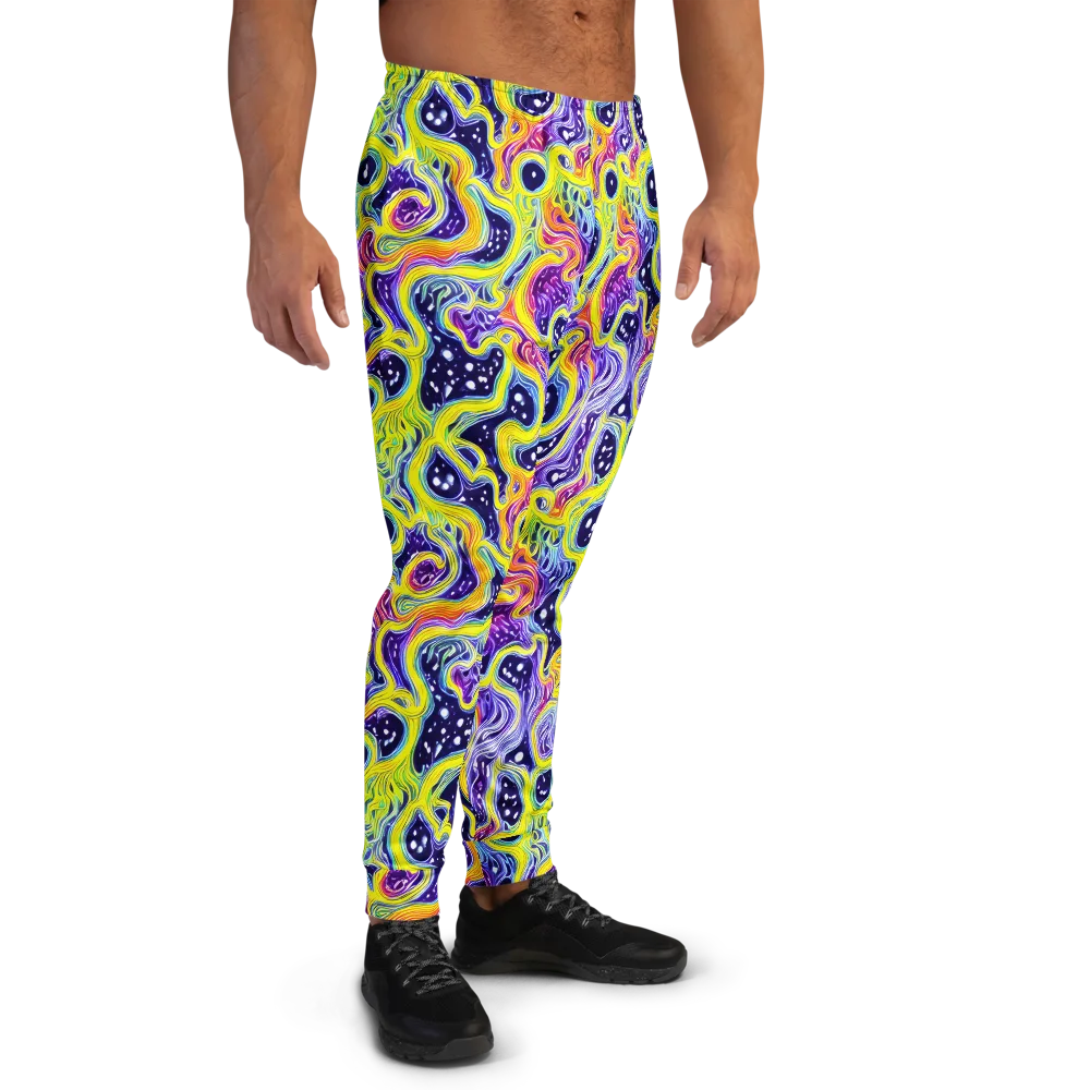 Prismatic Whirlpool on Men's Joggers — Right