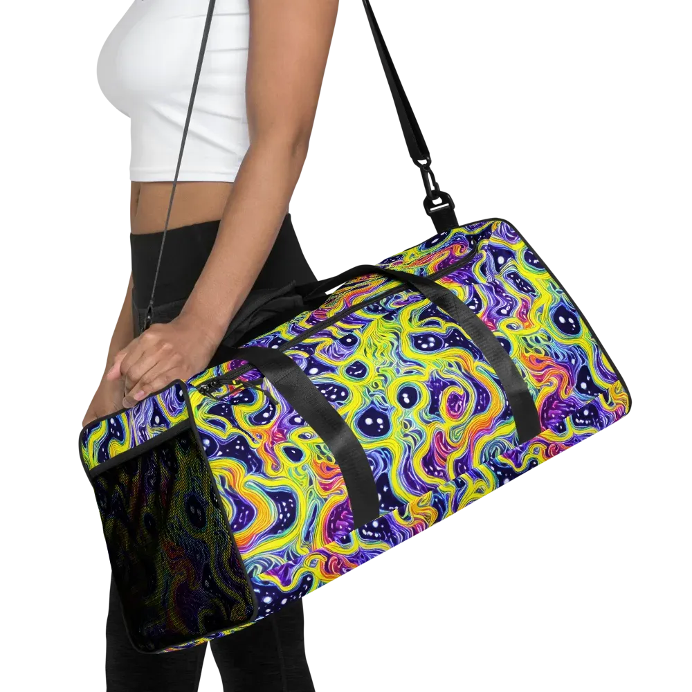 Prismatic Whirlpool on Duffle Bag — Front