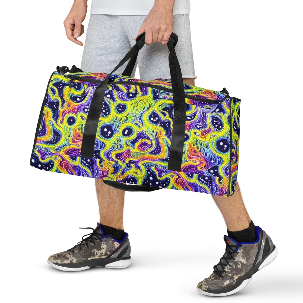Prismatic Whirlpool on Duffle Bag — Front