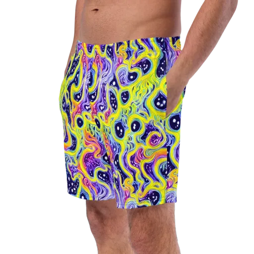 Prismatic Whirlpool on a Swim Trunks