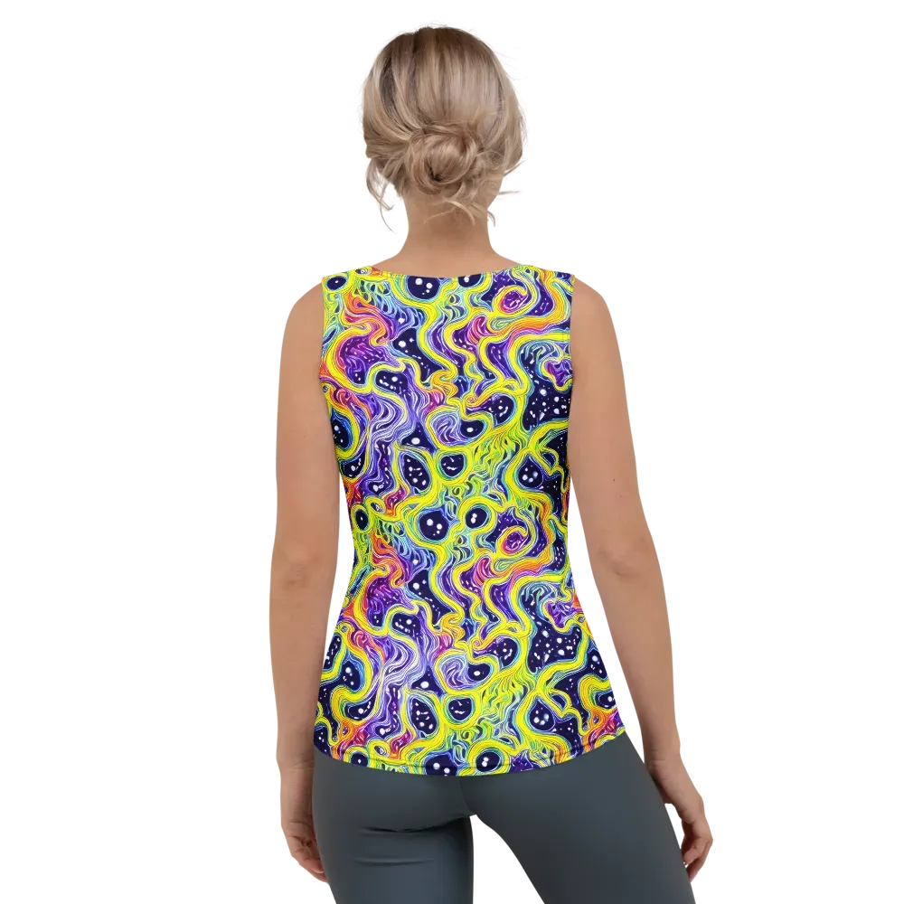 Prismatic Whirlpool on Women's Tank Top — Back