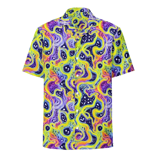 Prismatic Whirlpool on a Button Shirt