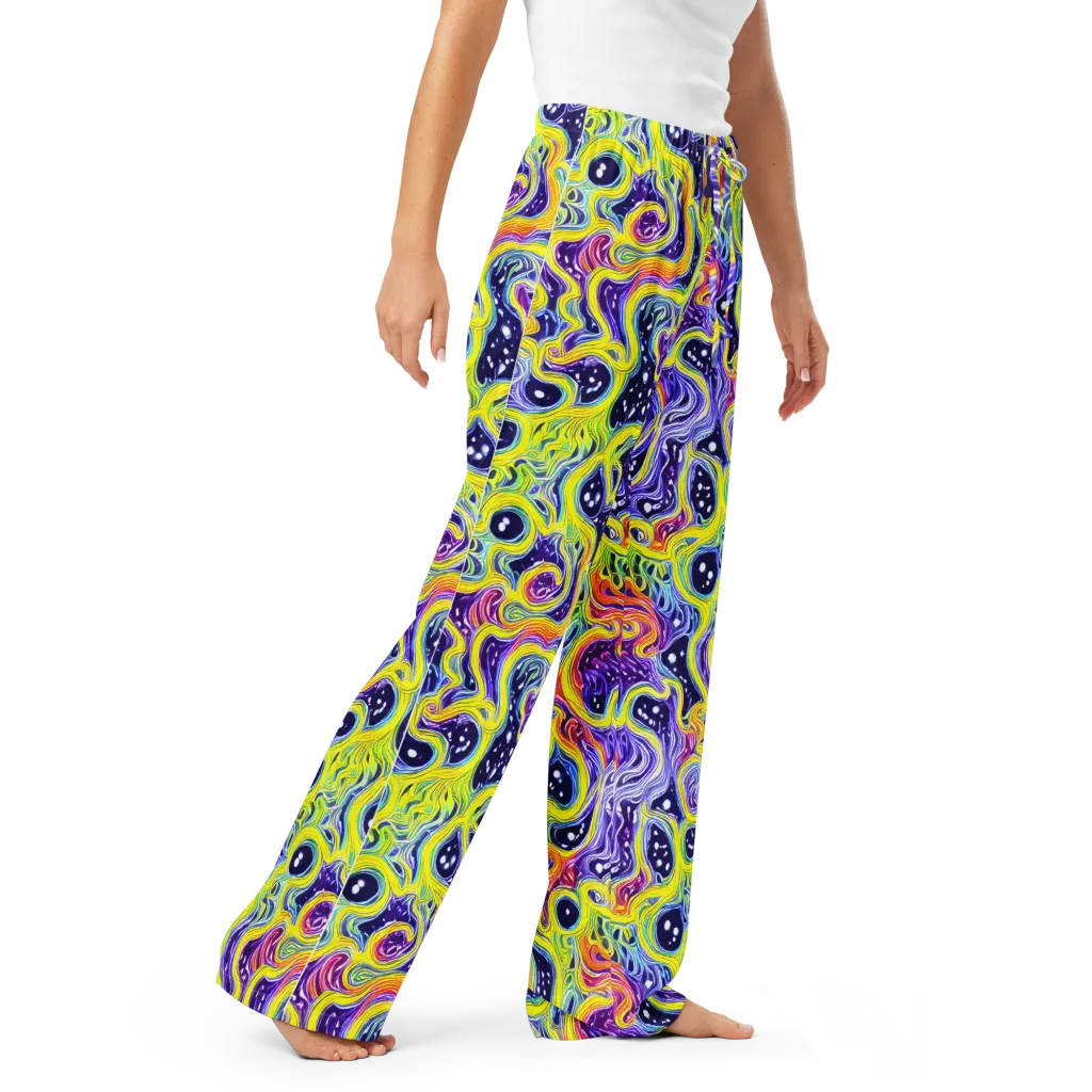 Prismatic Whirlpool on Women's Pajama Pants — Right Front