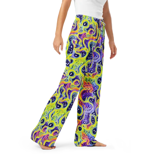 Prismatic Whirlpool on a Women's Pajama Pants