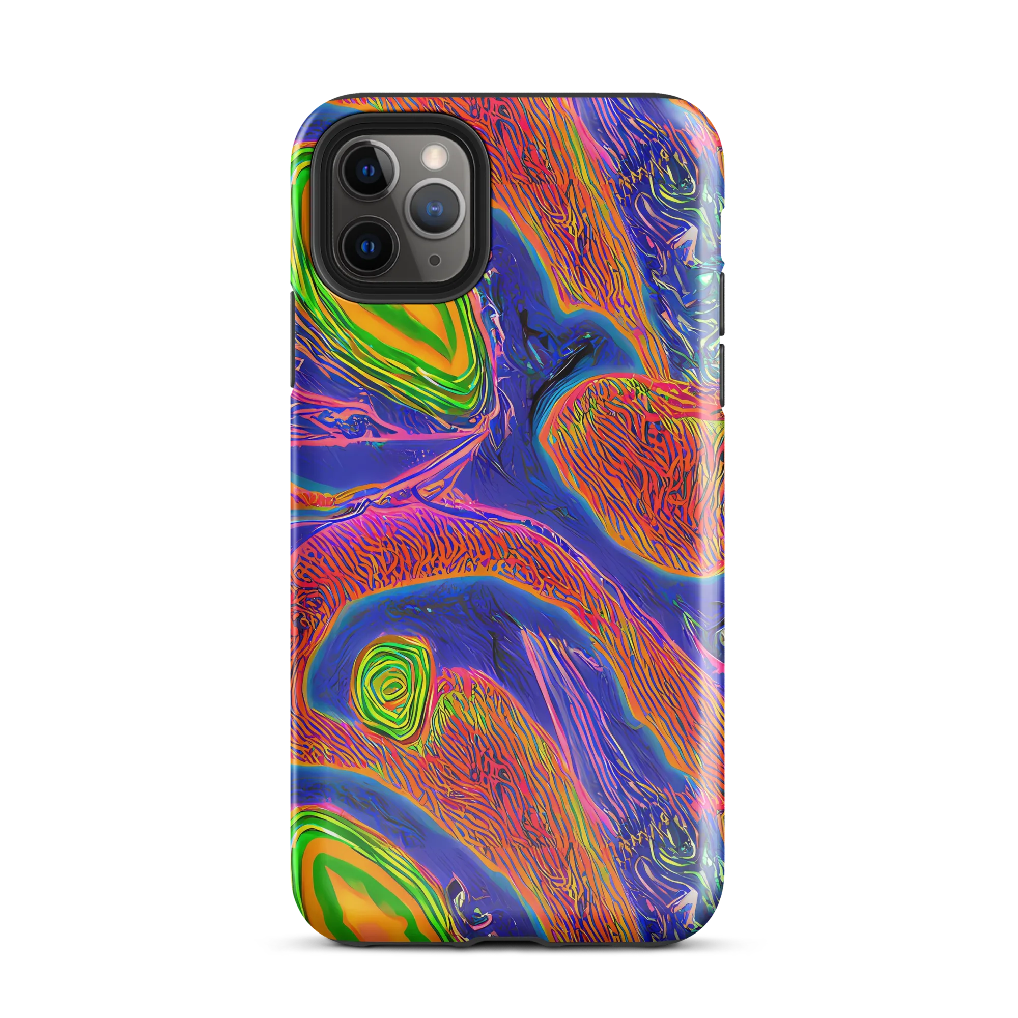Ultraviolet Safari on Tough Case for iPhone® — Front