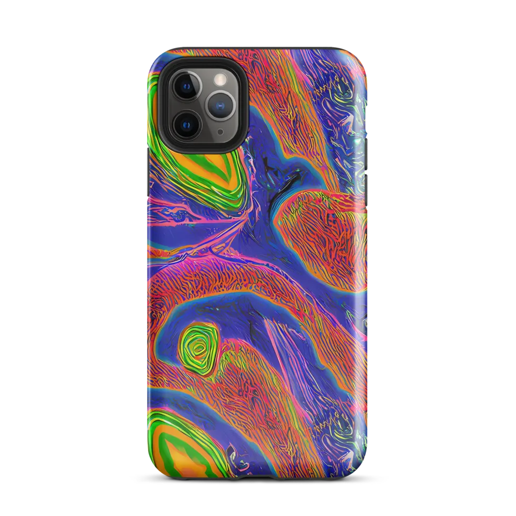 Ultraviolet Safari on Tough Case for iPhone® — Front